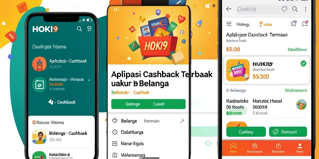 Tampilan antarmuka HOKI9 dengan fitur Cashback yang menarik.