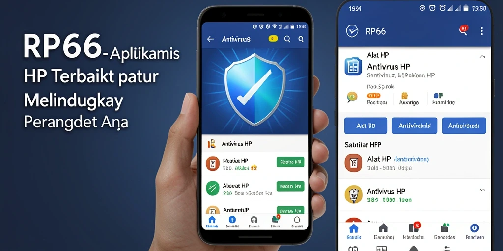 Tampilan antarmuka RP66 yang sederhana dan fungsional.