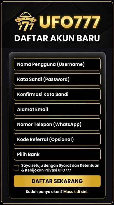 Panduan Registrasi Akun ufo777 untuk Pengguna Android